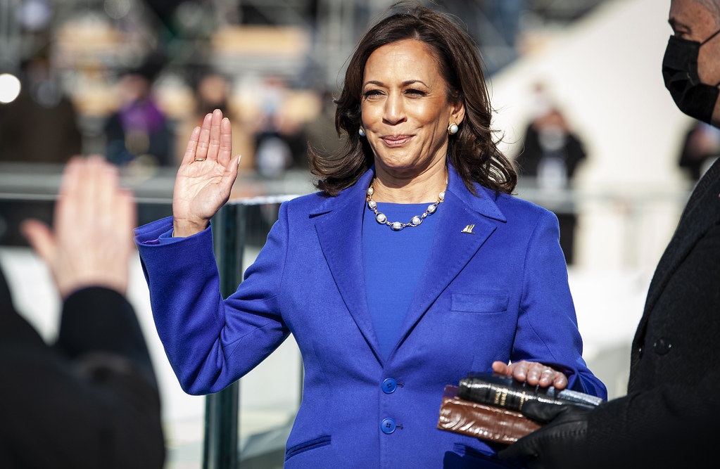 Picture of Kamala Harris.