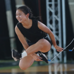 Eunice performing at the American Jump Rope National Championship.