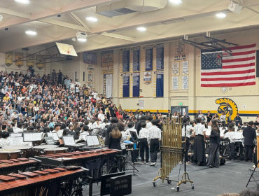 District concert unites student musicians across grade levels at MHS Gym