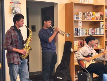 Connecting through music: Library holds its first ‘Tiny Desk’ concert performed by Jazz Combo